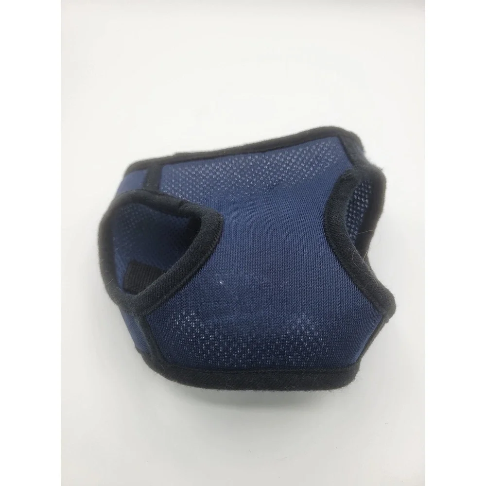 SimplyShe Navy Blue Mesh Dog Harness Vest XS Adjustable Buckle 2192100